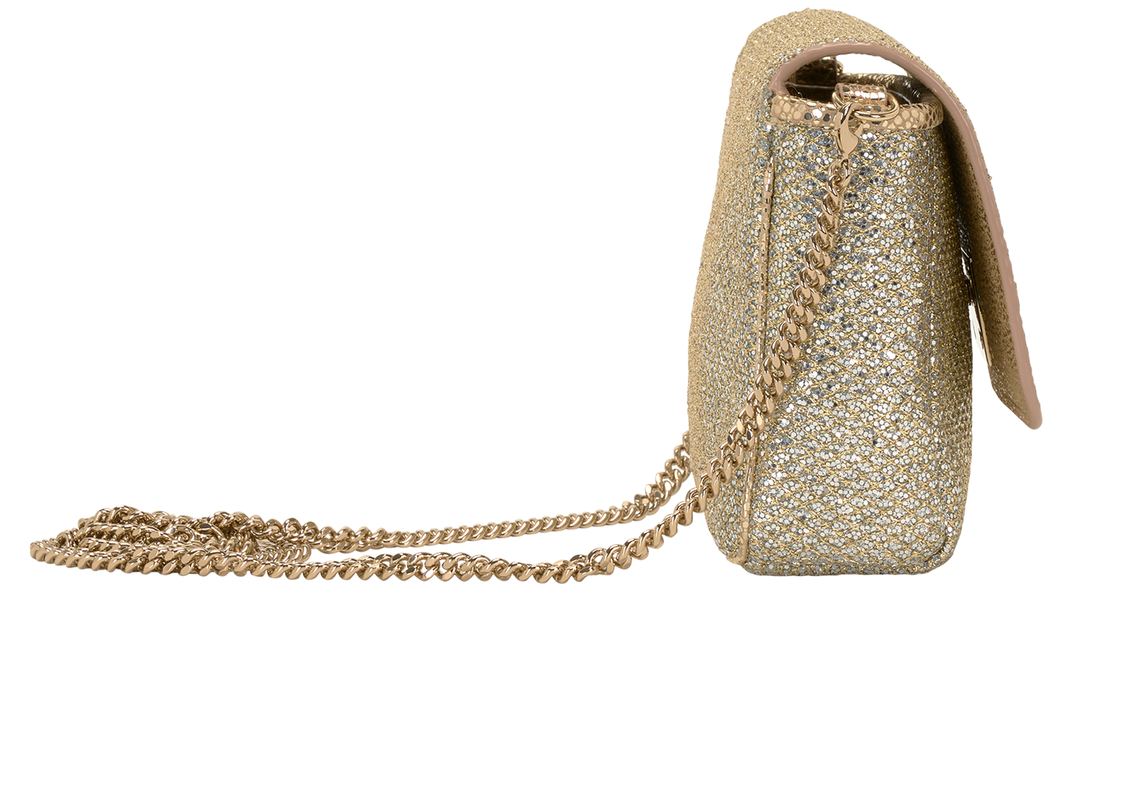 Ruby Crossbody, &pound;220, Handbags, Silver, Leather, Side view